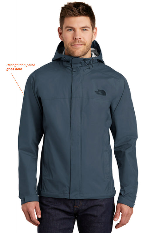 North Face DryVent Rain Jacket (Shady Blue)