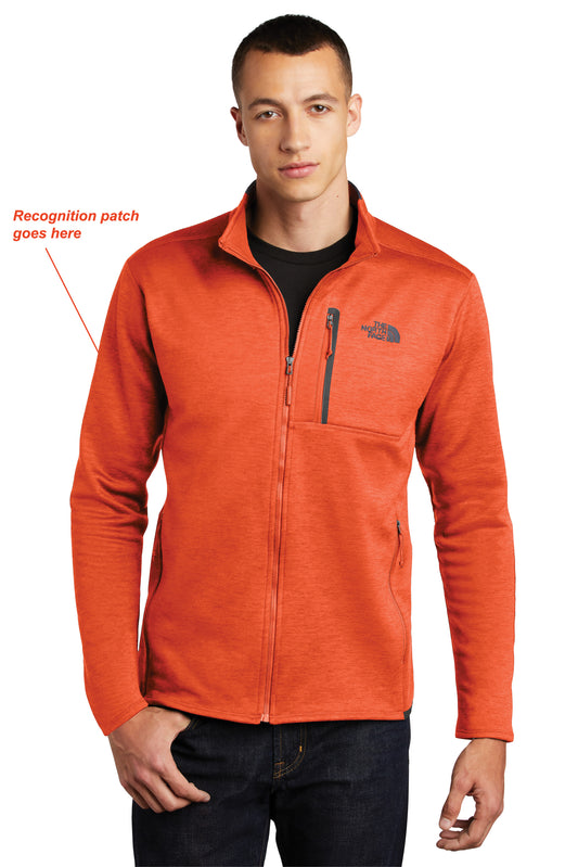 North Face Skyline Full Zip Jacket (Orange)